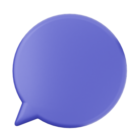 Chat  3D Icon