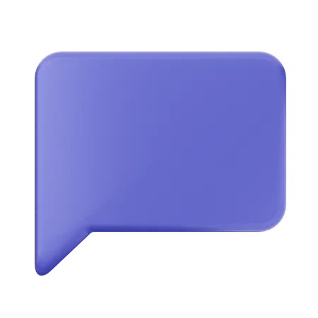 Chat  3D Icon