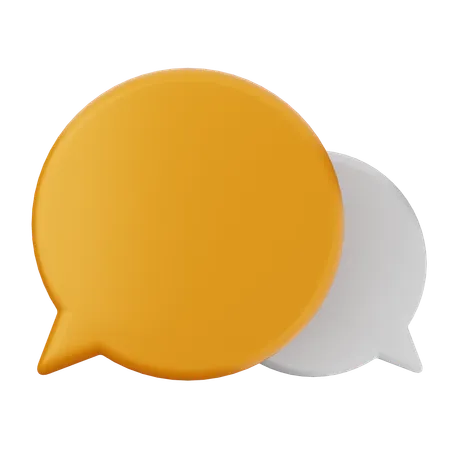 Chat  3D Icon