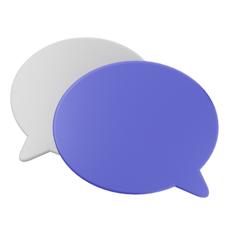 Chat  3D Icon