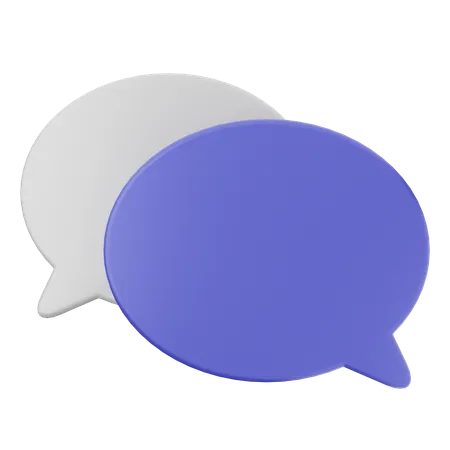 Chat  3D Icon