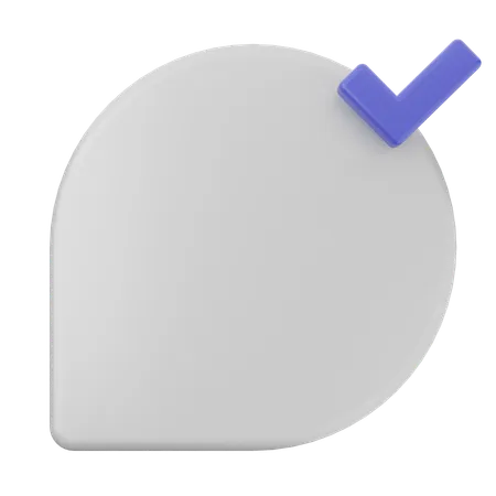 チャット  3D Icon