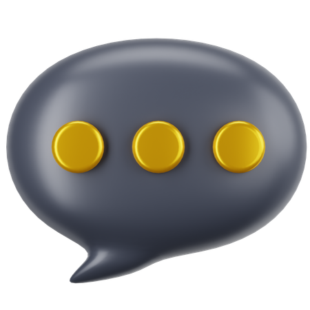 Chat  3D Icon