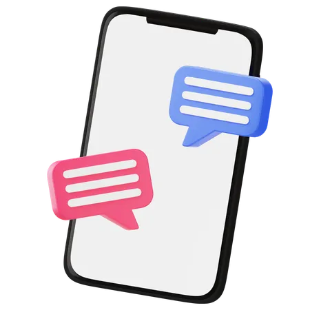 Chat  3D Icon