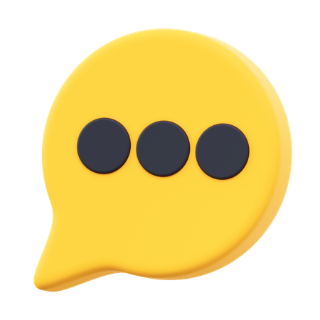 Chat  3D Icon
