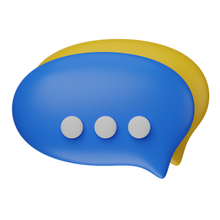 Chat  3D Icon