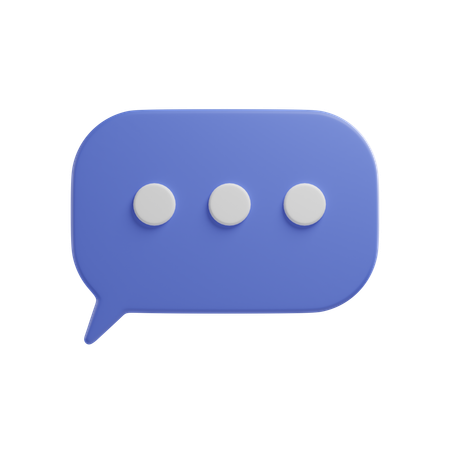 Chat  3D Icon