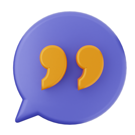 Chat  3D Icon