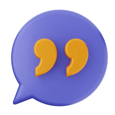 Chat  3D Icon