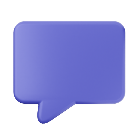 Chat  3D Icon