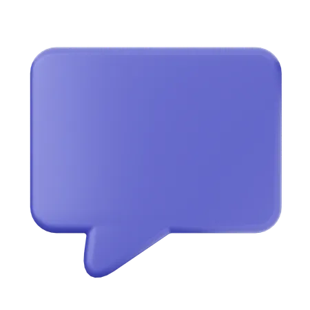 Chat  3D Icon