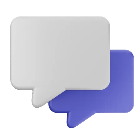 Chat  3D Icon