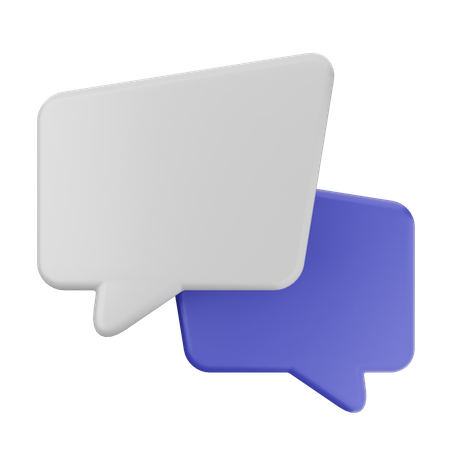 Chat  3D Icon