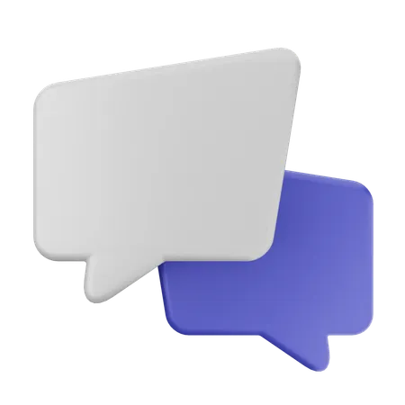 Chat  3D Icon