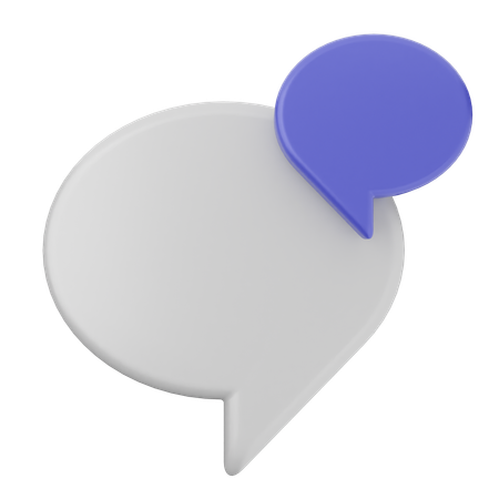 Chat  3D Icon