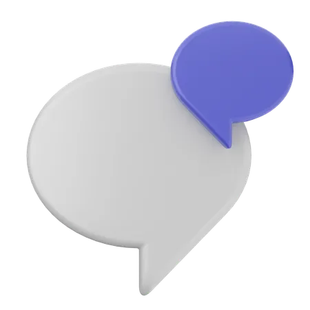 Chat  3D Icon