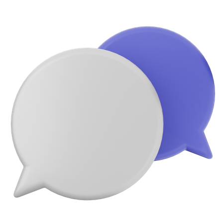 Chat  3D Icon