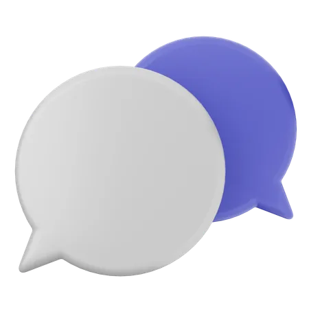 Chat  3D Icon