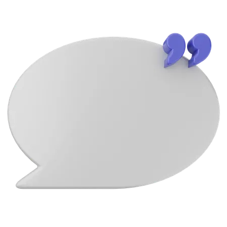 Chat  3D Icon