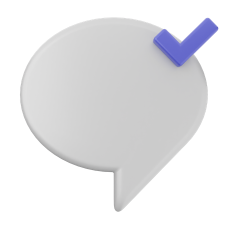 Chat  3D Icon