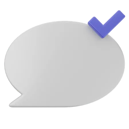 Chat  3D Icon