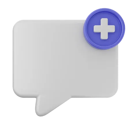 Chat  3D Icon