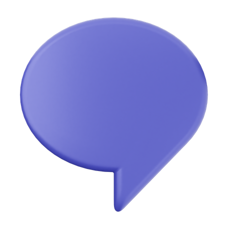 Chat  3D Icon