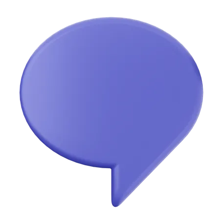 Chat  3D Icon