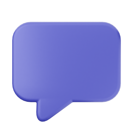 Chat  3D Icon