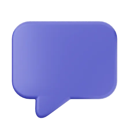 Chat  3D Icon