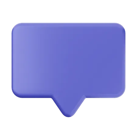 Chat  3D Icon