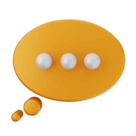 Chat  3D Icon