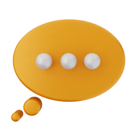 Chat  3D Icon