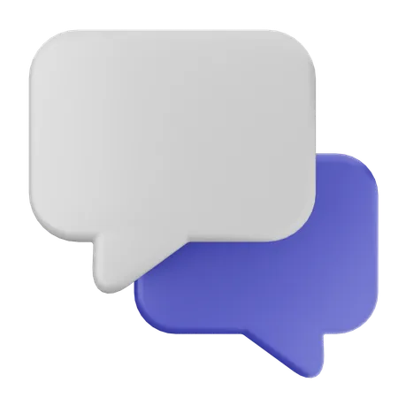 Chat  3D Icon