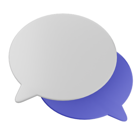 Chat  3D Icon