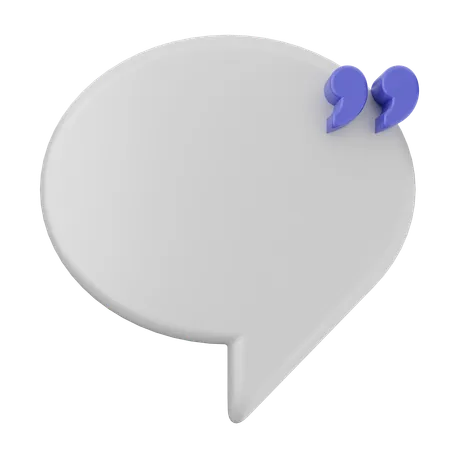 Chat  3D Icon