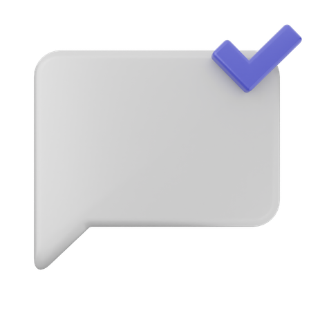 Chat  3D Icon