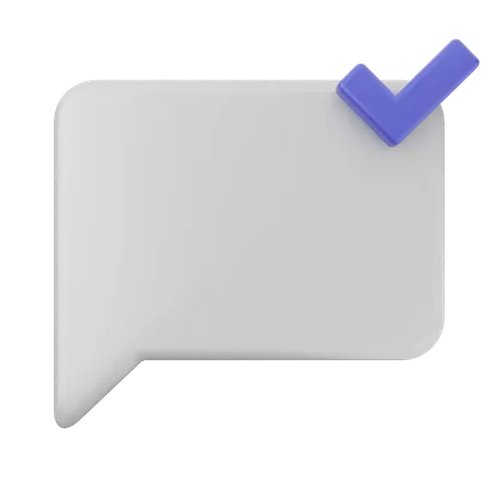 Chat  3D Icon