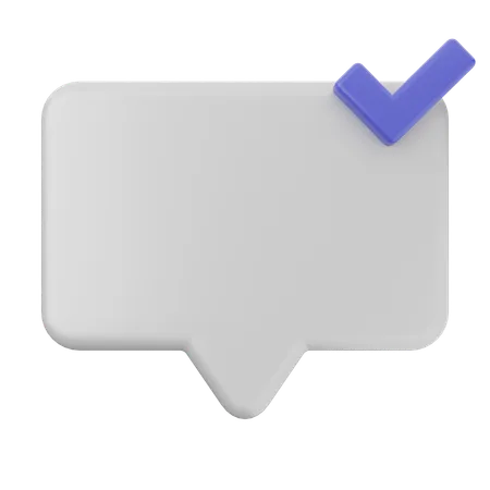 Chat  3D Icon