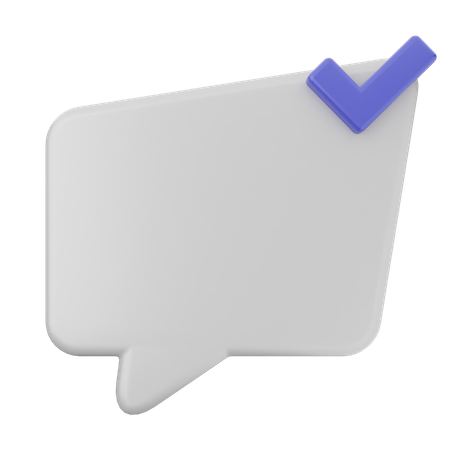 Chat  3D Icon