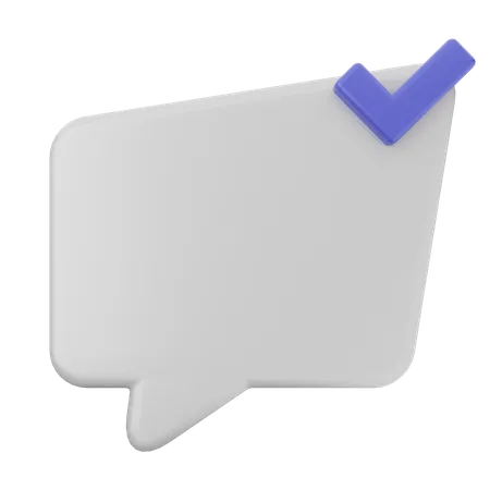 Chat  3D Icon