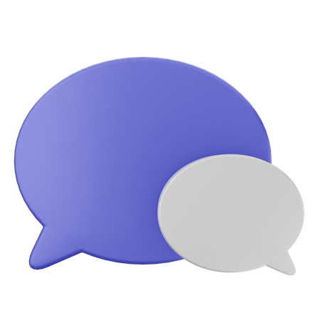 Chat  3D Icon