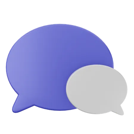 Chat  3D Icon