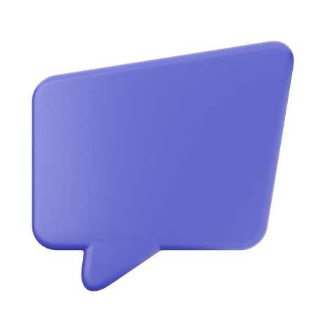 Chat  3D Icon