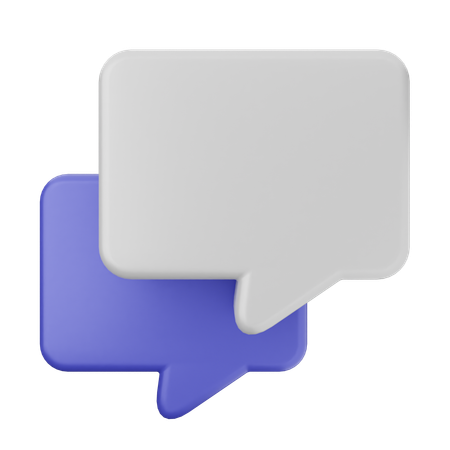 Chat  3D Icon