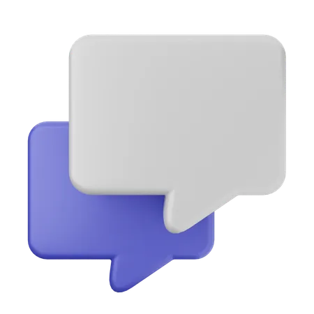 Chat  3D Icon