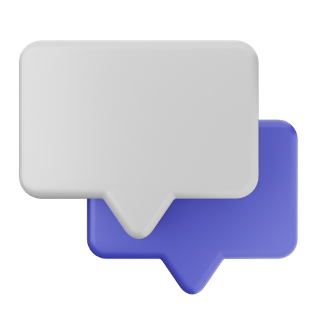 Chat  3D Icon