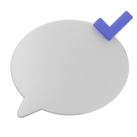 Chat  3D Icon