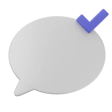 Chat  3D Icon