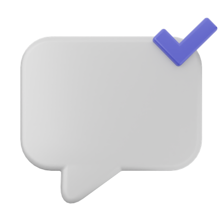 Chat  3D Icon